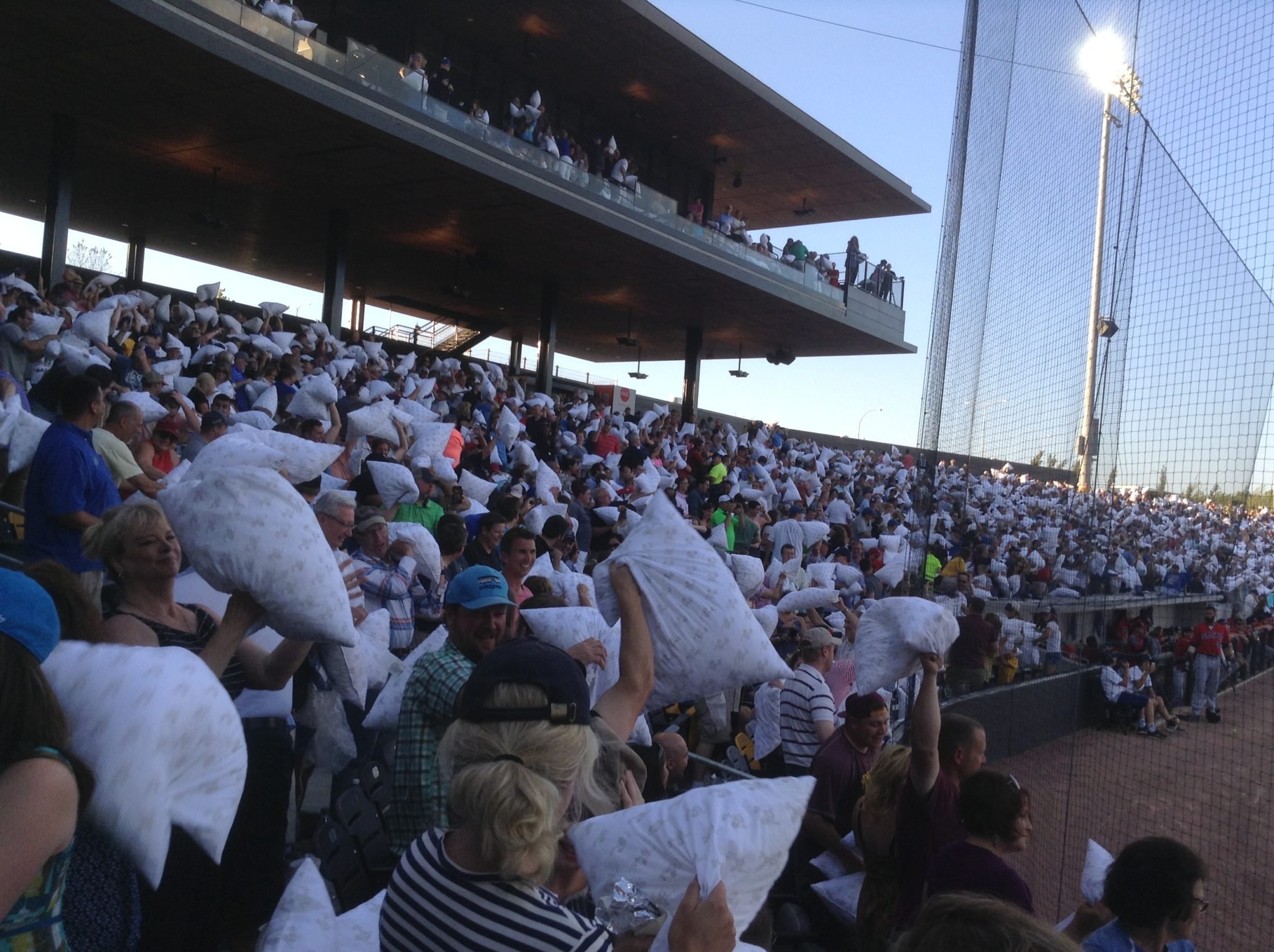 Networking, Baseball, and a Pillow Fight!